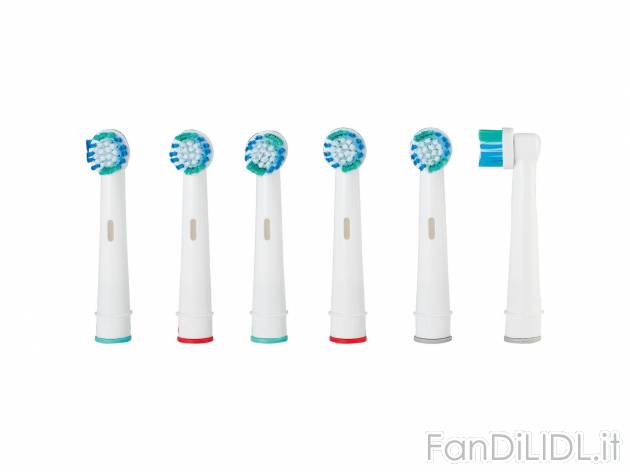 Testine di ricambio per spazzolino elettrico Nevadent, prezzo 4.99 &#8364; 
- ...