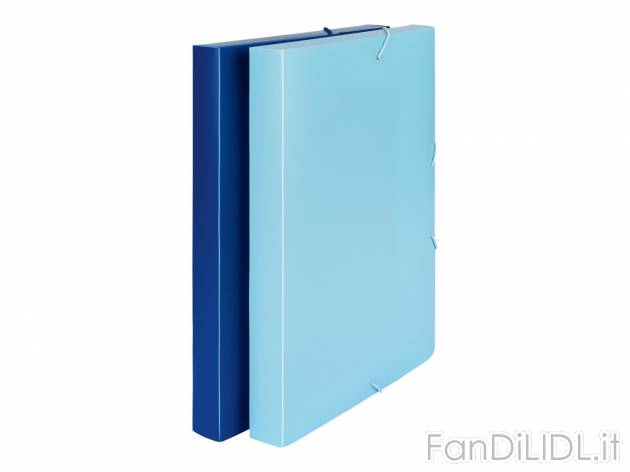 Cartellina portadocumenti con elastico o ad anelli, 2 pezzi United Office, prezzo ...