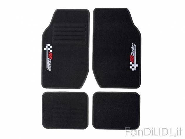 Set tappetini auto Ultimate Speed, prezzo 9,99 &#8364; per Al set 
- Prodotto ...