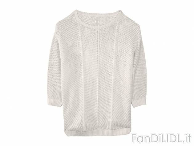 Maglia traforata da donna , prezzo 9.99 &#8364; per Alla confezione 
-  Misure: S-L