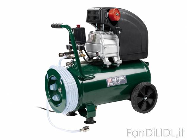 Compressore 24L Parkside, prezzo 99.00 &#8364; 
- 2 manometri con scala in ...