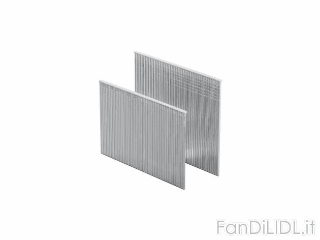 Set graffe o chiodi Parkside, prezzo 2.99 &#8364; 
- Graffe: 1400 o 3200 pezzi
- ...