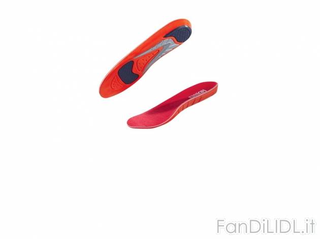 Solette anatomiche , prezzo 4,99 &#8364; per Alla confezione 
- Elementi ammortizzanti ...