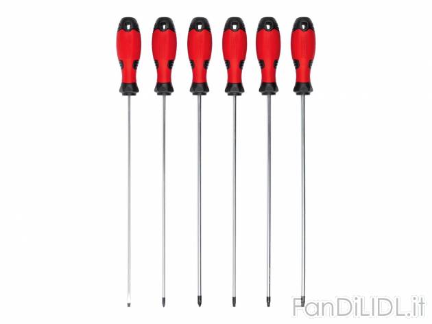 Set cacciaviti, 6 pezzi Powerfix, prezzo 8.99 &#8364;  

- VPA GS