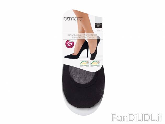 Salvapiedi da donna 40 DEN , prezzo 2.49 &#8364; per Alla confezione 
- Senza ...