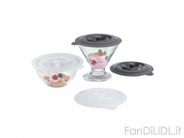 Coperchio in silicone Ernesto, prezzo 6,99 &#8364; per Alla confezione 
- Adatti ...
