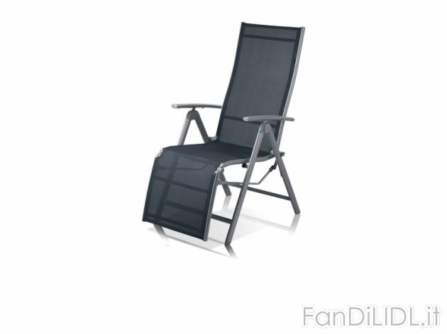 Sdraio relax in alluminio Florabest, prezzo 49,99 &#8364; per Alla confezione ...
