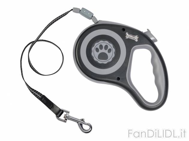 Guinzaglio per cani riavvolgibile Zoofari, prezzo 7.99 &#8364; 
- Con tasto ...