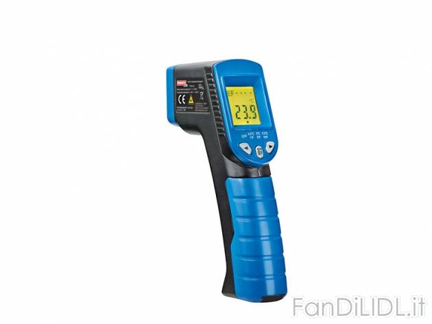 Misuratore di temperatura ad infrarossi Powerfix, prezzo 19,99 &#8364; per Alla ...