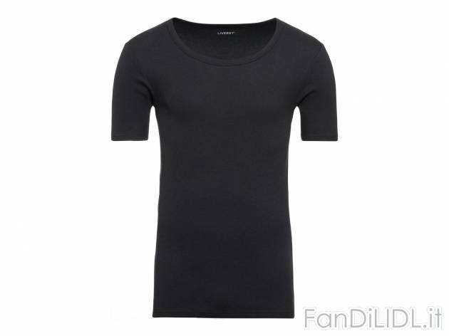 T-shirt intima da uomo, 3 pezzi Livergy, prezzo 9.99 &#8364; 
- In puro cotone
- ...