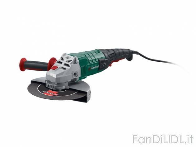 Smerigliatrice angolare Parkside, prezzo 39,99 &#8364; per Alla confezione 
- ...