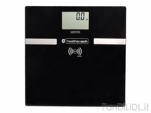 Bilancia pesapersone diagnostica Bluetooth Sanitas, prezzo 24.99 &#8364; 
- ...