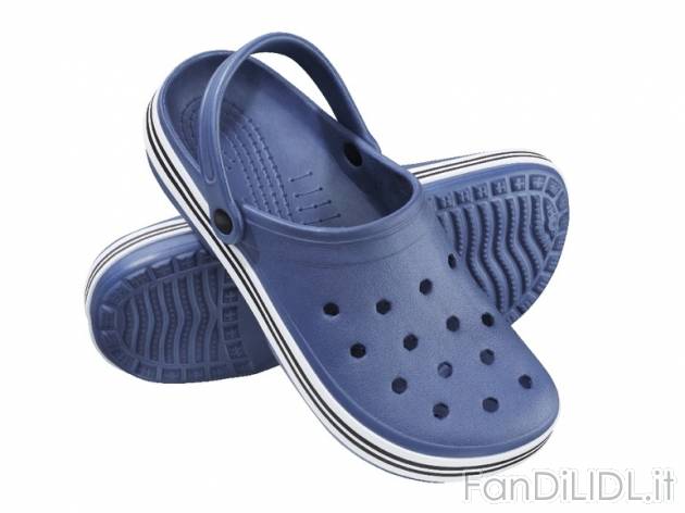 Clogs da uomo Livergy, prezzo 4,99 &#8364; per Al paio 
- Facili da pulire e ...