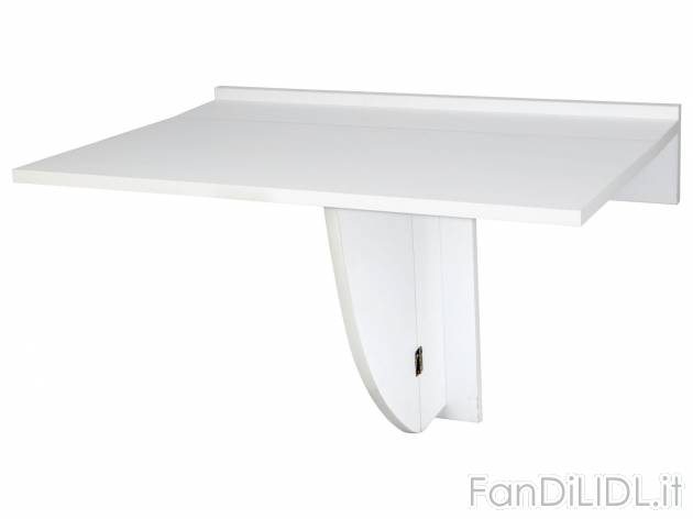 Tavolo pieghevole da parete Livarno Living, prezzo 24.99 &#8364; 
- Con supporti ...