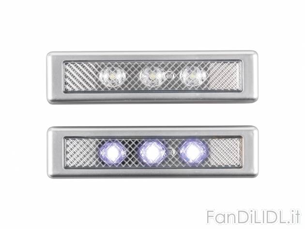 Barra LED per interni, 2 pezzi Livarno Lux, prezzo 4.99 &#8364; 
- Impiego versatile ...