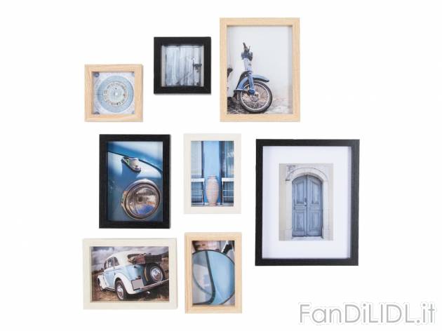 Cornice portafoto collage o set cornice portafoto, 8 pezzi Melinera, prezzo 9.99 ...