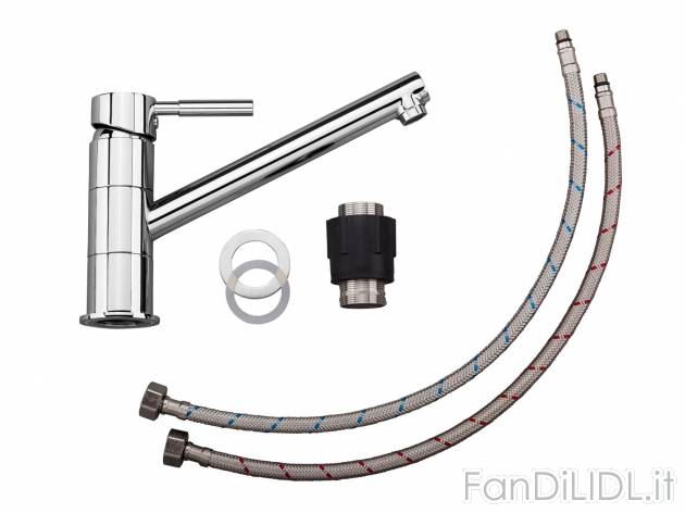 Set miscelatore per bagno/cucina Miomare, prezzo 29.99 &#8364; 
- Materiale ...