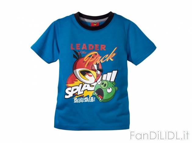 Pigiama da bambino &quot;Batman v Superman, Tartarughe Ninja, Angry Birds&quot; ...