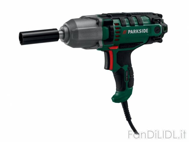 Avvitatore a percussione Parkside, prezzo 49.00 &#8364; 
- Selettore per rotazione ...