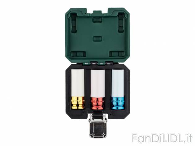 Chiavi a bussola per avvitatore a percussione Parkside, prezzo 11.99 &#8364; ...