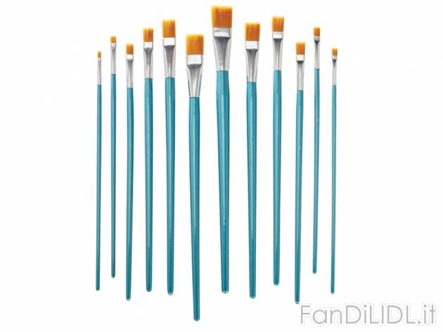Set pennelli , prezzo 6,99 &#8364; per Al set 
- Ideale per la pittura a olio, ...