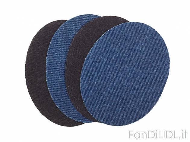 Set toppe termoadesive , prezzo 1,99 &#8364; per Al set 
- Per riparare, rinforzare ...