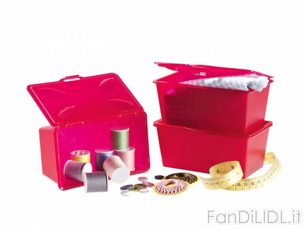 Set contenitori, 3 pezzi Ordex, prezzo 1,99 &#8364; per Al set 
- Per materiale ...