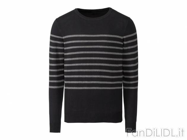 Pullover da uomo Livergy, prezzo 9.99 &#8364;  
-  In puro cotone
- Oeko tex NEW