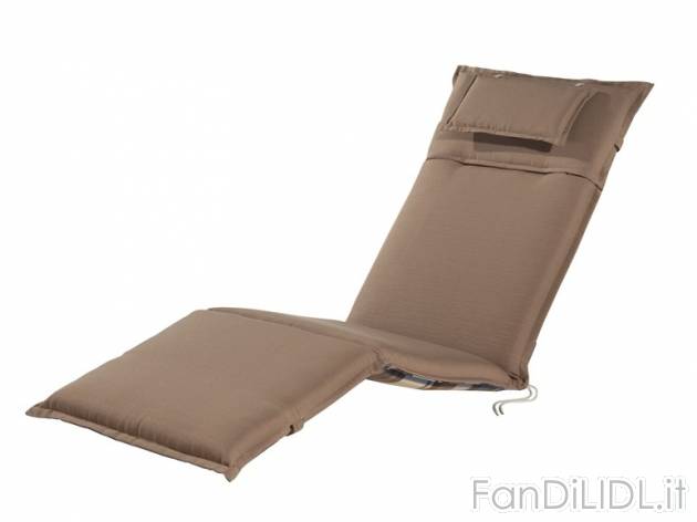 Cuscino per sdraio relax Florabest, prezzo 24,99 &#8364; per Alla confezione ...