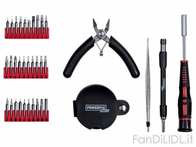 Set meccanica di precisione, 35 pezzi Powerfix, prezzo 7.99 &#8364;  

- VPA GS