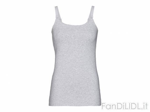 Top per allattamento Esmara Lingerie, prezzo 5.99 &#8364; 
- Con chiusure a ...