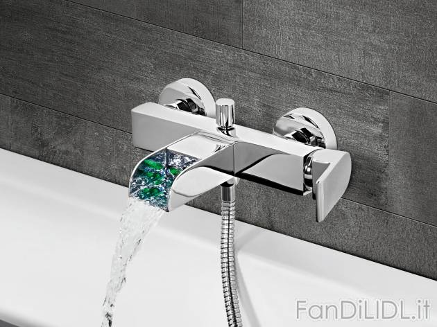 Miscelatore LED Miomare, prezzo 39.99 &#8364; 
- Non sono necessarie batterie ...
