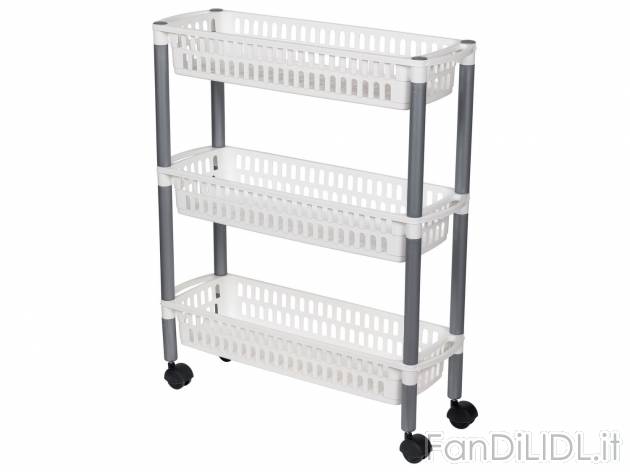 Carrello mobile o di servizio Miomare, prezzo 9.99 &#8364; 
- Con rotelle e ...