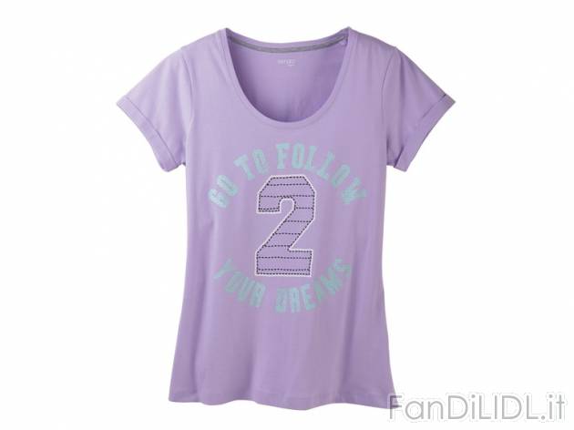 T-shirt pigiama da donna Esmara, prezzo 2,99 &#8364; per Alla confezione 
- ...
