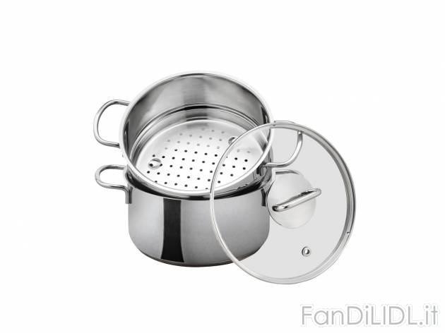 Pentola per cottura a vapore Ernesto, prezzo 19.99 &#8364; 
- Con cestello ...