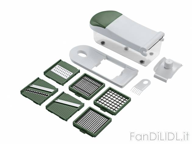 Grattugia multifunzione Ernesto, prezzo 12.99 &#8364; 
- 2 griglie di taglio, ...