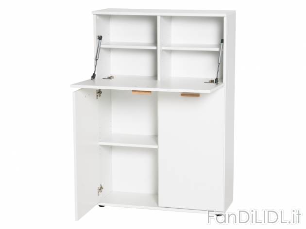 Mobile-scrivania richiudibile Livarno Living, prezzo 79.00 &#8364; 
- Spazio ...