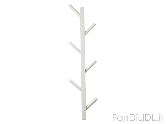 Appendiabiti da parete Livarno Living, prezzo 9.99 &#8364; 
- In legno di pino ...