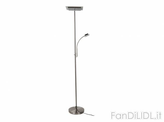 Piantana a LED Livarno Lux, prezzo 39.99 &#8364; 
- Con luce da lettura attivabile ...