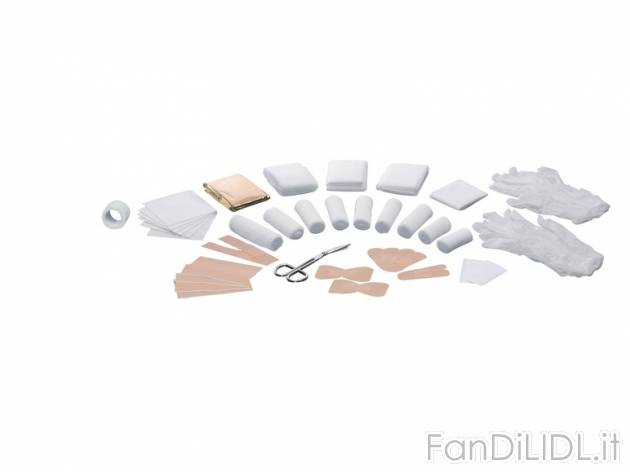 Kit primo soccorso per auto Sensiplast, prezzo 5,99 &#8364; per Alla confezione ...
