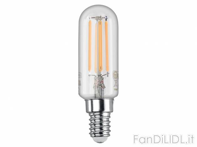 Lampadina LED 4,8W a filamento Livarno Lux, prezzo 1.99 &#8364; 
Dati tecnici:
- ...