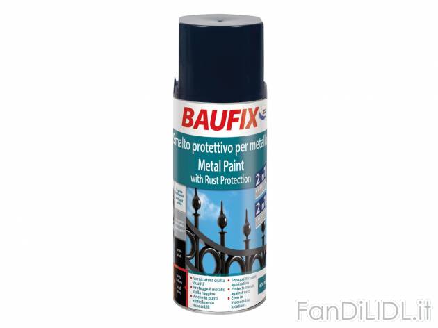 Smalto protettivo spray per metallo 400 ml , prezzo 3.99 &#8364; per Alla confezione ...