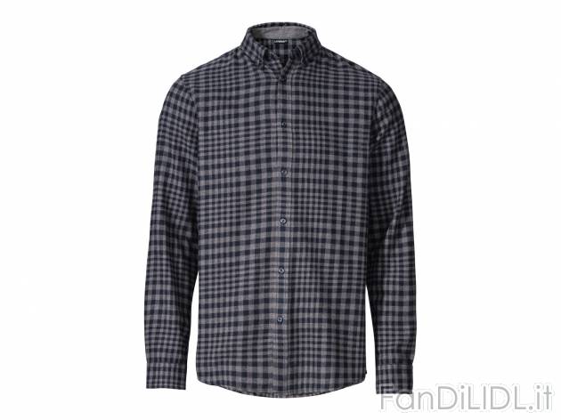 Camicia in flanella da uomo Livergy, prezzo 9.99 &#8364;  
Misure: S-XL
- Oeko tex NEW