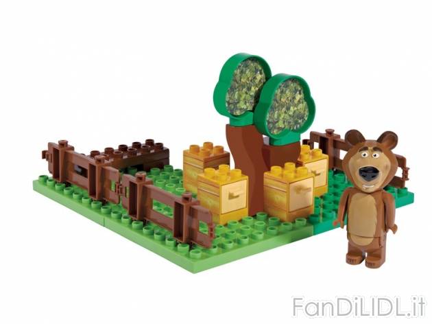 Costruzioni per bambini Masha e Orso , prezzo 17,99 &#8364; per Alla confezione ...