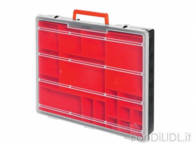 Box portaminuteria Powerfix, prezzo 8,99 &#8364; per Alla confezione 
- 17 ...