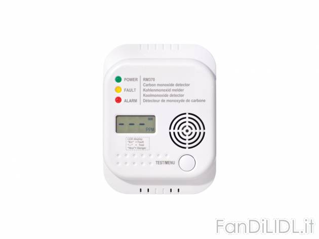 Rilevatore di monossido di carbonio Smartwares RM370, prezzo 19.99 &#8364; 
- ...