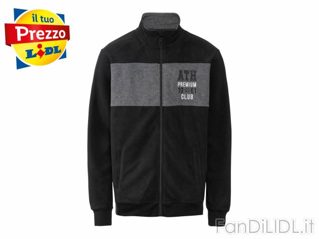 Tuta in pile da uomo Livergy, le prix 9.99 &#8364; 
Misure: S-XXL
Taglie disponibili

Caratteristiche ...