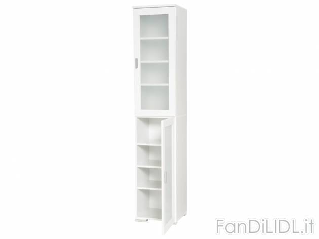 Armadio a colonna per bagno Livarno Living, le prix 89.00 &#8364; 
- Antigraffio ...