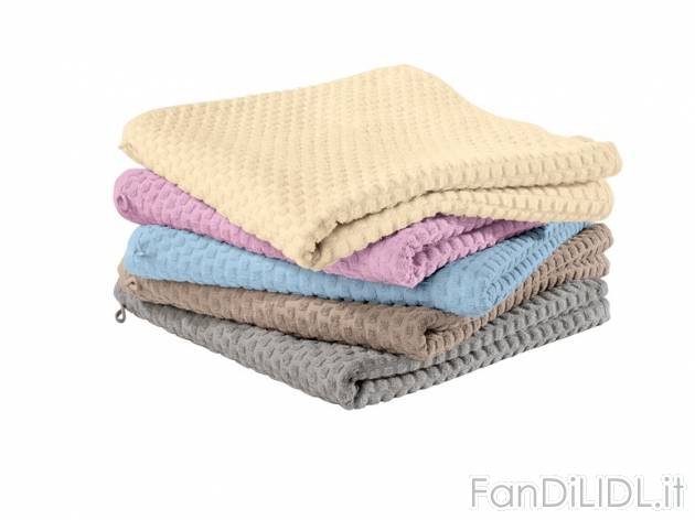 Telo doccia 70x140 cm Miomare, prezzo 5,99 &#8364; per Alla confezione 
- In ...