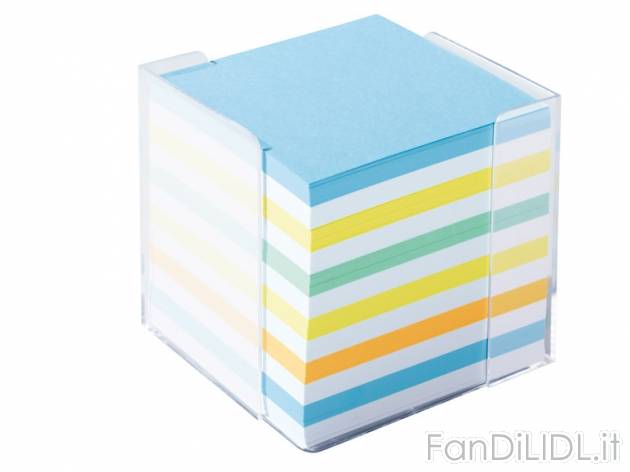 Cubo portafoglietti United Office, prezzo 1,99 &#8364; per Alla confezione 
- ...